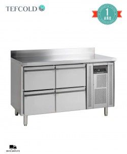 Mesa Fría de Refrigeración con Cajones CK7240 Tefcold