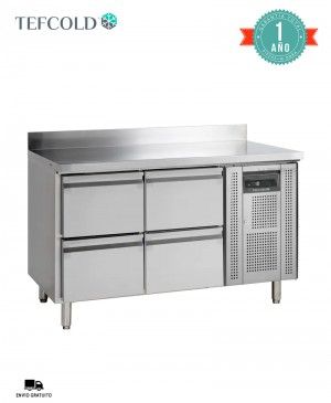 Mesa Fría de Refrigeración con Cajones CK7240 Tefcold