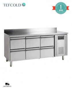 Mesa Fría de Refrigeración con Cajones CK7360 Tefcold