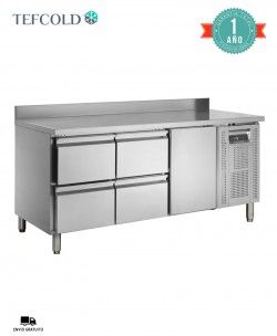 Mesa Fría de Refrigeración con Cajones CK7340 Tefcold