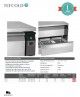 Mesa Fría de Refrigeración y Congelación Uni-Drawer UD1-2 Tefcold