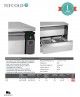 Mesa Fría de Refrigeración y Congelación Uni-Drawer UD2-2 Tefcold