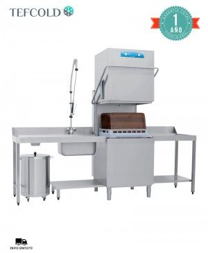 Lavaplatos de capota MISTRAL 94XD Elettrobar Tefcold