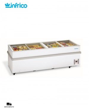 Congelador Horizontal Tapa Corredera Cristal IL 2000 HC Infrico