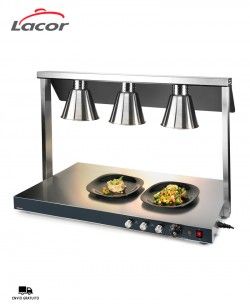 Calentador Buffet Triple 69563 Lacor Profesional