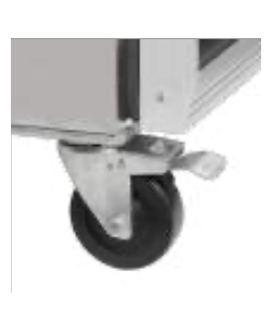 KIT DE 4 RUEDAS TEFCOLD BF,BK,BLC,CF,CK,PT,RF,RK,SK,SS