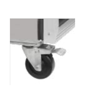 KIT DE 4 RUEDAS TEFCOLD BF,BK,BLC,CF,CK,PT,RF,RK,SK,SS