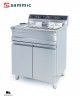 Freidora Eléctrica Industrial con mueble FE-15+15 Sammic