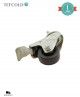 Ruedas giratorias 60 mm con pasador de freno Tefcold