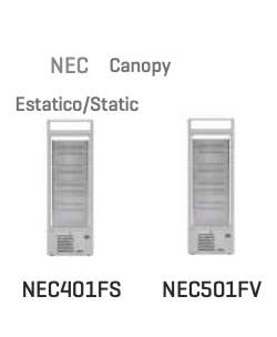 Cambio NEC501RV por NEC501FV de Infrico