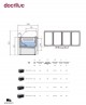 Vitrina Expositora Refrigerada VETB-10-15-TF 1/1 Docriluc