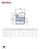 Vitrina Expositora Refrigerada VE-9-25-RCB Docriluc