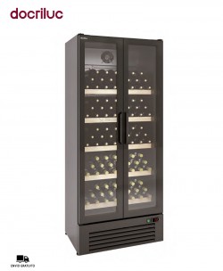 Expositor Refrigerador de Vinos EVRW-750 Docriluc