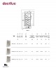 Expositor Refrigerador de Vinos AGMWI-125-2-E Docriluc