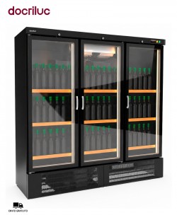 Expositor Refrigerador de Vinos DEBRW-2003/2-NN Docriluc