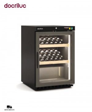 Expositor Refrigerador de Vinos DDAW-200-NI Docriluc