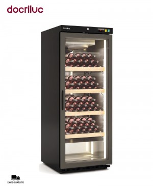 Expositor Refrigerador de Vinos DDAW-400-NN Docriluc