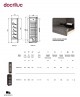 Expositor Refrigerador de Vinos EVRW-620 Docriluc