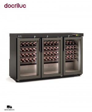 Expositor Refrigerador de Vinos EHBW-350-L Docriluc
