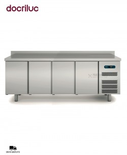 Mesa fría 4 Puertas Essential ERMS-250 Snack Docriluc