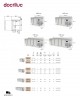 Mesa Fría 3 Puertas Radiant MBR-200 Docriluc