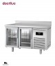 Mesa Fría 2 Puertas Vidrio Radiant MBRV-150 Docriluc