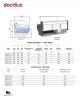Vitrina Expositora Charcutera VED-10-13-C-TF Docriluc