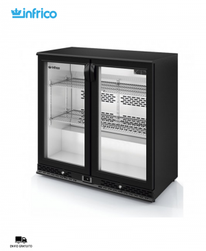 Expositor Refrigerado Horizontal 2 Puertas ERV 25 SH Infrico