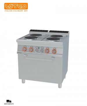 Cocina 4 Fuegos + Horno Eléctrico CF4-78ET LOTUS