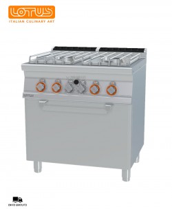 Cocina 4 Fuegos + Horno a Gas CF4-78GP Lotus