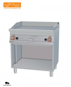 Fry-top a Gas Liso Cromo Pulido FTL-78GSS Lotus