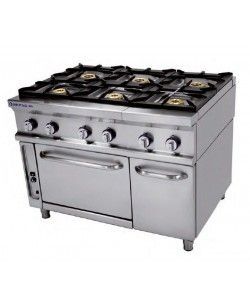 Cocina a Gas con Horno Serie 750 CG-761 LC Repagas
