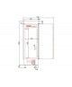 Armario Refrigerado SNACK FAESCOR CSR-1302 Coreco