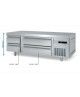 Mesa Fría GN 2/1 BAJO COCINA KBR-65 Coreco