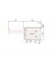 Mesa Fría GN 2/1 BAJO COCINA KBR-65 Coreco