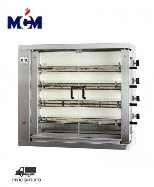 Asador Vertical MCM a Gas 4 Espadas 4 EG