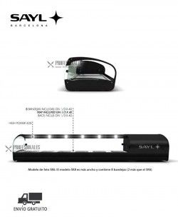 Vitrina de Tapas Shark Line SK8 Sayl