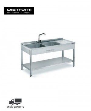 Fregadero Gama 500 Semi-Industrial 1000x500 Distform