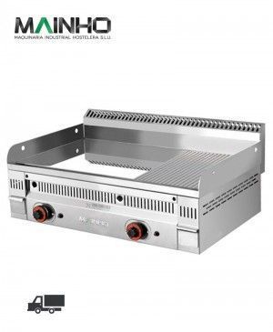 Fry-Top EUROCROM Semi-Ranurado Gas PCR-120 N Mainho