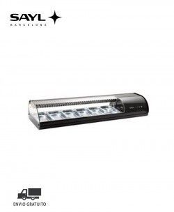 Vitrina Refrigerada de tapas 6 Bandejas SR6A Distrensa (Azul)
