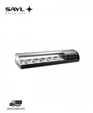 Vitrina Refrigerada de tapas 6 Bandejas SR6A Distrensa (Azul)