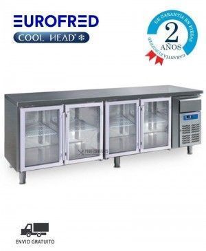 Bajomostrador SERIE GASTRONORM GN 4100TNG Cool Head Eurofred