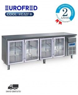 Bajomostrador SERIE GASTRONORM GN 4100TNG Cool Head Eurofred