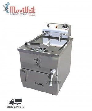 Freidora Agua y Aceite F10 Movilfrit Industrial