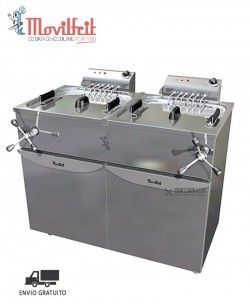 Freidora FAH35+35 Movilfrit Uso Industrial
