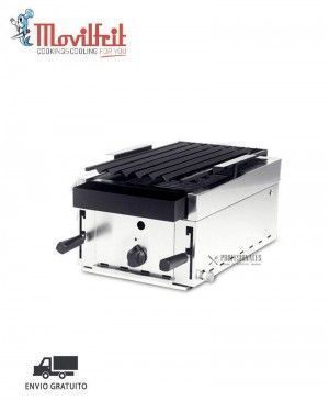 Barbacoa a Gas B5 Movilfrit Parrilla Acanalada