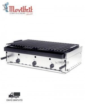 Barbacoa a Gas B15 Movilfrit Parrilla Acanalada