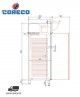 Armario Refrigeración AGR-751-PF Coreco Hostelería