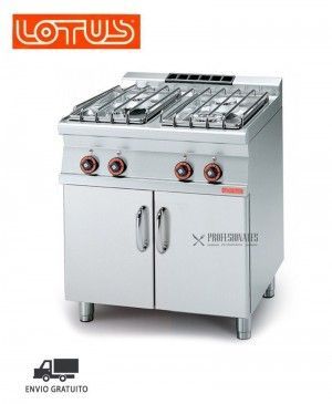 Cocina a GAS 4 Quemadores PC-78GP Lotus