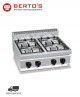 Cocina a Gas 4 Fuegos G7F4B de Berto´s